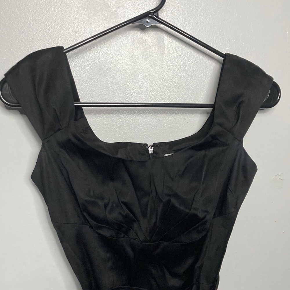 White House black market black penciled dress